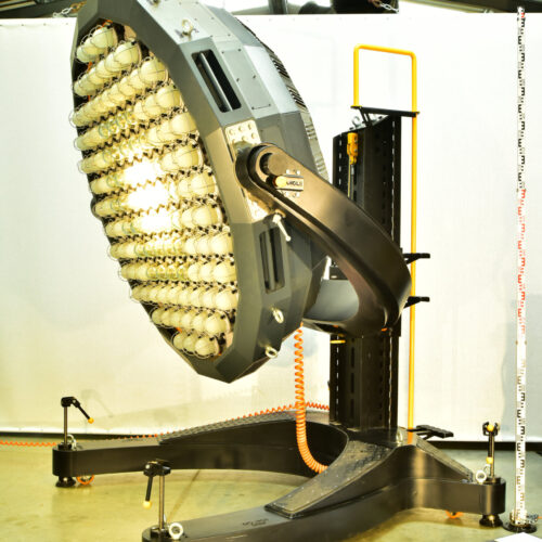 custom giant lamp cluster