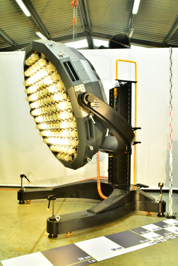 custom giant lamp cluster