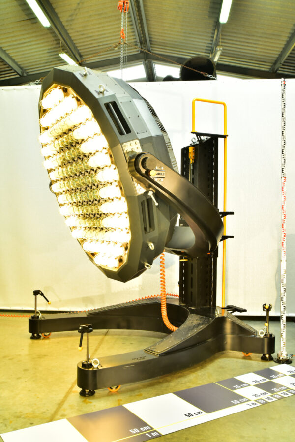 custom giant lamp cluster