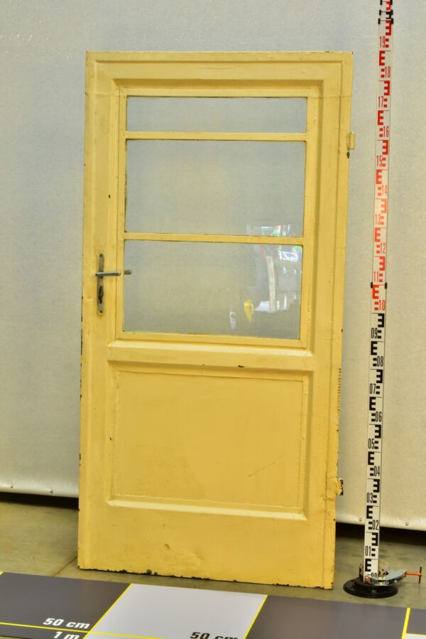 Glazed Steel Library Door from a Power Station Glazed Steel Library Door from a Power Station