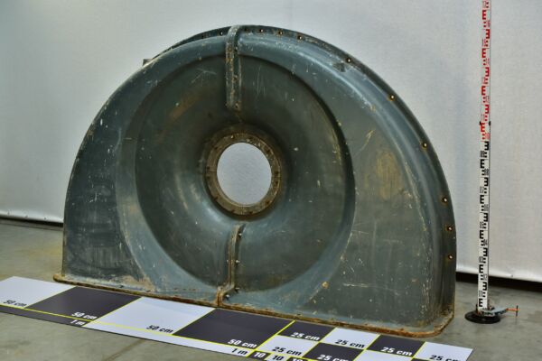 Two-Piece Cast-Iron Generator End Shield from a Power Station Two-Piece Cast-Iron Generator End Shield from a Power Station