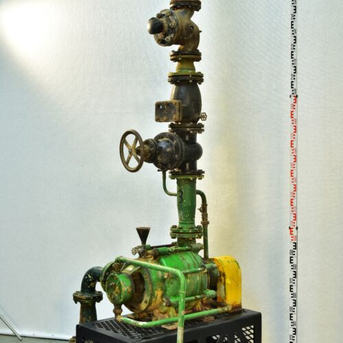 Cast-Iron Power Station Pump Assembly with Gauge and Handwheel – No. 2 Cast-Iron Power Station Pump Assembly with Gauge and Handwheel – No. 2
