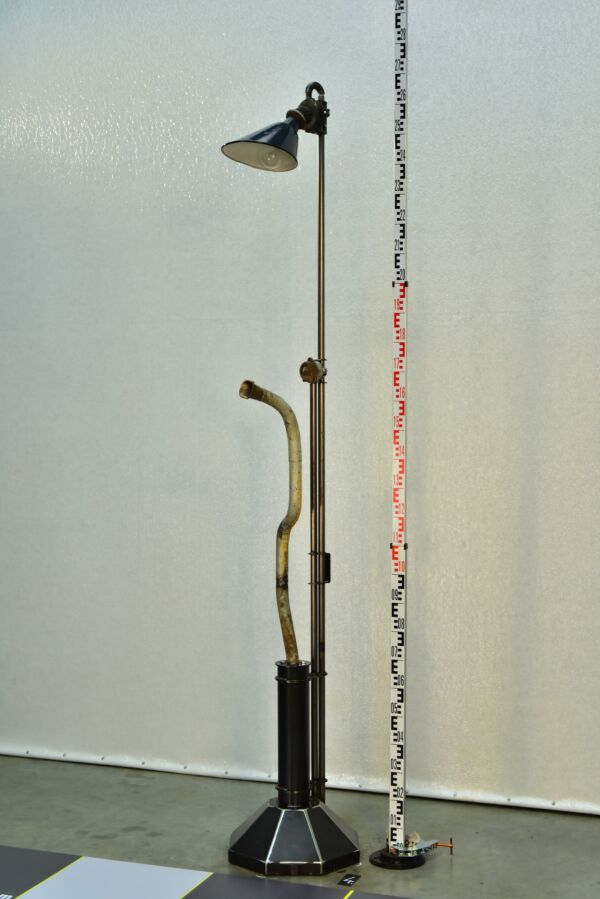 Power Station Speaking Tube with Enamelled Lamp Head and Industrial Switch – No. 4