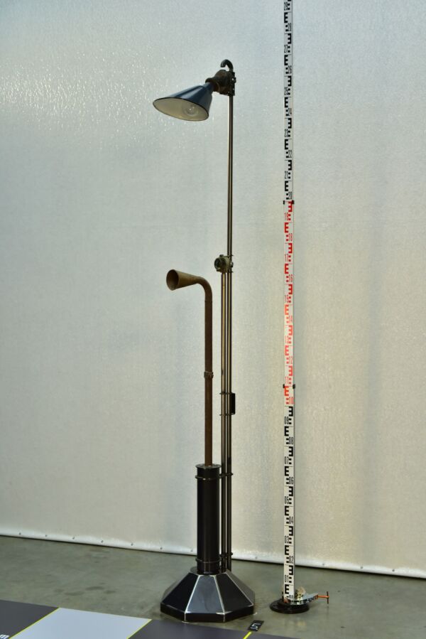 Power Station Speaking Tube with Enamelled Lamp Head and Industrial Switch – No. 5