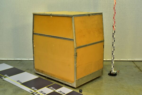 Aircraft Cabin Cargo Container Mountable in Place of a Passenger Seat – No. 1 – 2