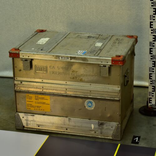 Collapsible DB COLLICO Aluminium Transport Container / Shipping Crate – No. 1