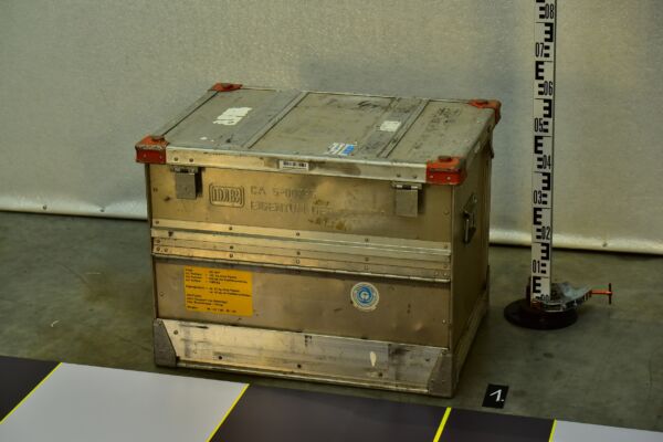 Collapsible DB COLLICO Aluminium Transport Container / Shipping Crate – No. 1