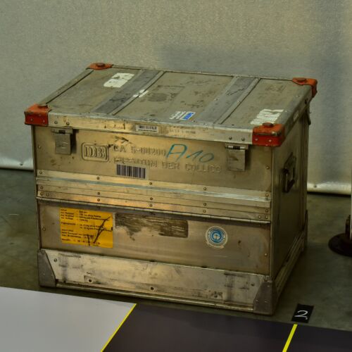 Collapsible DB COLLICO Aluminium Transport Container / Shipping Crate – No. 2