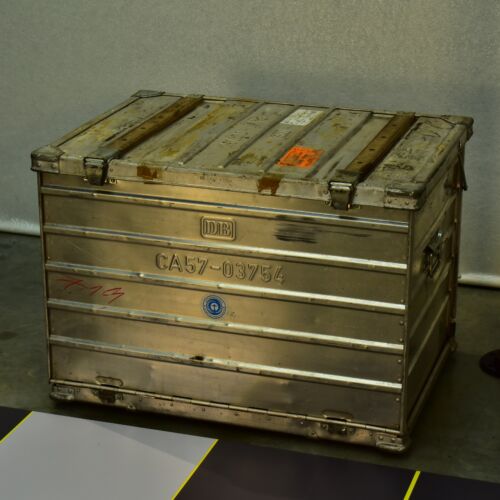 Collapsible DB COLLICO Aluminium Transport Container / Shipping Crate
