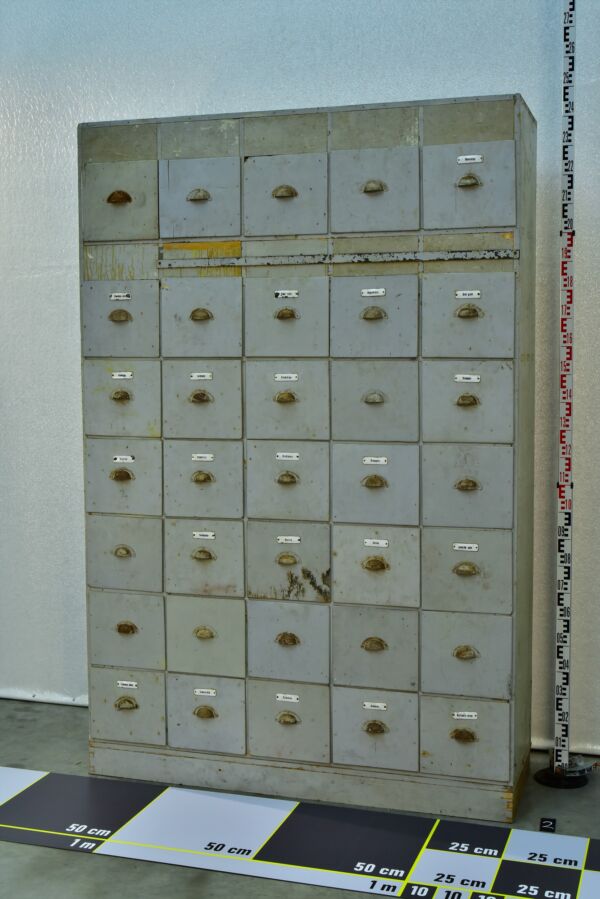 Vintage General Store Multi-Drawer Cabinet – No. 2