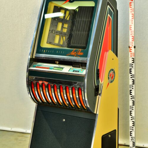 Rock-Ola Rocket Laser Phono CD Coin-Operated Jukebox – 1990s–2000s Rock-Ola Rocket Laser Phono CD Coin-Operated Jukebox – 1990s–2000s