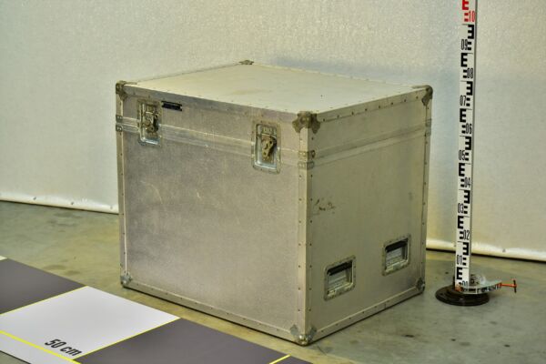 Silver Aluminium-Clad Instrument / Expedition / Military Transport Case