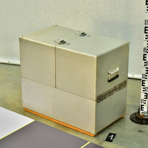 Aluminium Equipment / Instrument Transport Case with Split Lid – No. 1