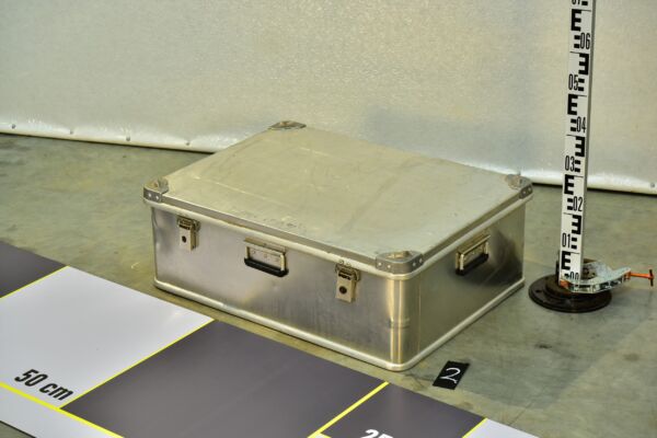 Classic Zarges-Style Aluminium Transport Case with Pressed Lid – No. 2 Classic Zarges-Style Aluminium Transport Case with Pressed Lid – No. 2