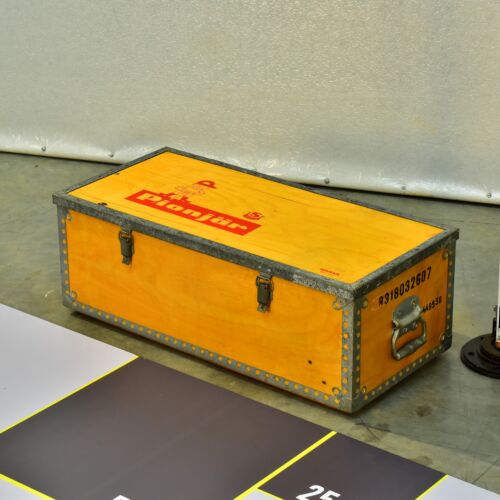 Reinforced Industrial Wooden Transport Crate for Pionjär Pneumatic Hammer