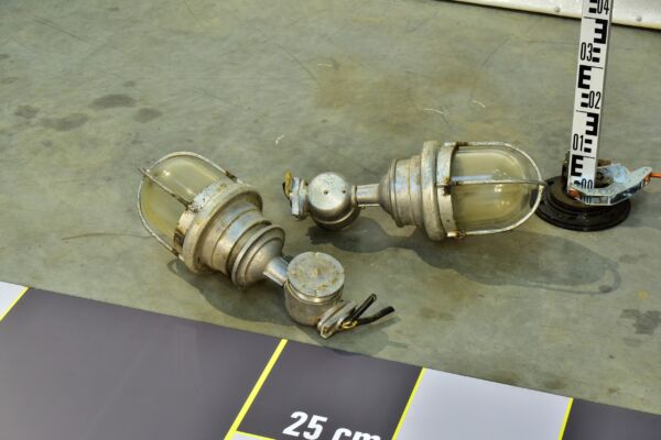 Russian explosion-proof / bunker lamp set – 2 pcs