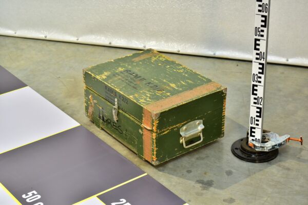 Bundeswehr BUND reinforced wooden military transport case – RAM II Bundeswehr BUND reinforced wooden military transport case – RAM II