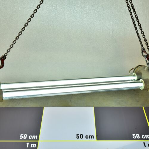 EOW twin-tube East German explosion-proof industrial fluorescent light from a nuclear power plant – No. 5 EOW twin-tube East German explosion-proof industrial fluorescent light from a nuclear power plant – No. 5