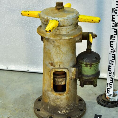 Manual thermal-power-station steam/feedwater valve with hydraulic servo – “Dwarf” No. 3 Manual thermal-power-station steam/feedwater valve with hydraulic servo – “Dwarf” No. 3