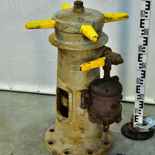 Manual thermal-power-station steam/feedwater valve with hydraulic servo – “Dwarf” No. 4 Manual thermal-power-station steam/feedwater valve with hydraulic servo – “Dwarf” No. 4