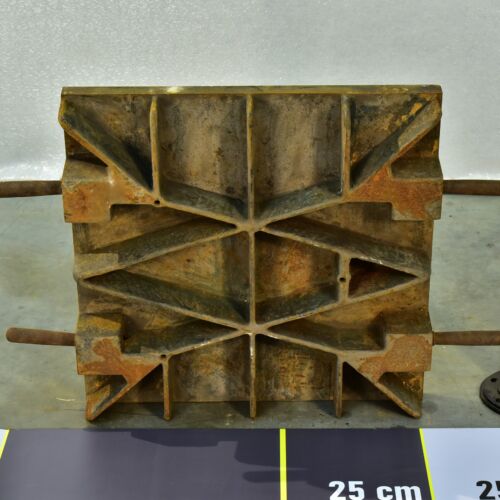 Strange unidentified cast-iron object – possibly a steam-turbine explosion-relief cover Strange unidentified cast-iron object – possibly a steam-turbine explosion-relief cover