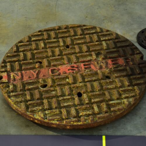 New York cast-iron manhole cover – NYC SEWER
