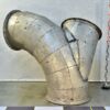 Aluminium steelworks dust-extraction duct junction – 2