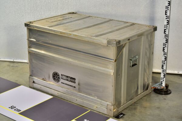Large Collapsible ZARGES BUND Type A Aluminium Pallet Container – No. 1 Large Collapsible ZARGES BUND Type A Aluminium Pallet Container – No. 1