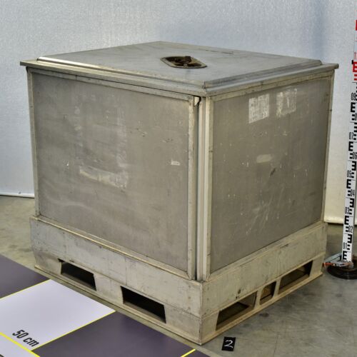 Large Collapsible ZARGES BUND Type A Aluminium Pallet Container – No. 2 Large Collapsible ZARGES BUND Type A Aluminium Pallet Container – No. 2