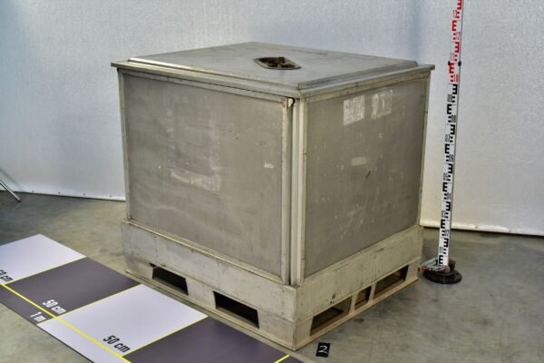 Large Collapsible ZARGES BUND Type A Aluminium Pallet Container – No. 2