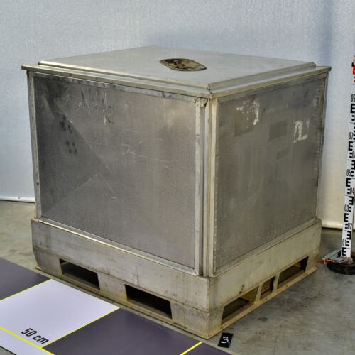 Large Collapsible ZARGES BUND Type A Aluminium Pallet Container – No. 3 Large Collapsible ZARGES BUND Type A Aluminium Pallet Container – No. 3