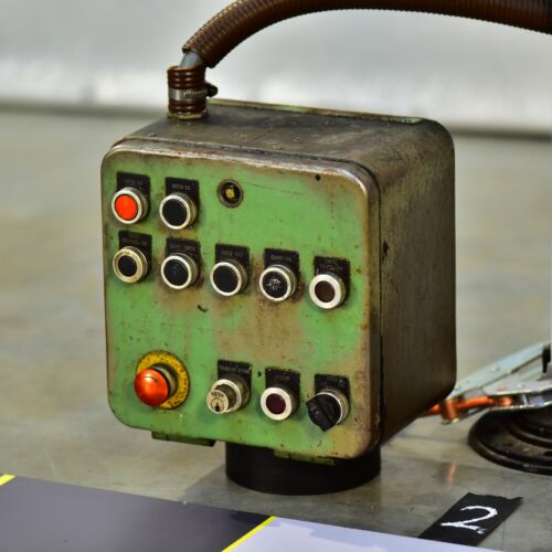 Small Unknown-Function Machine-Tool Switch and Control Console – No. 2