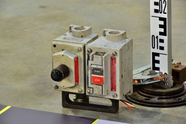 American Explosion-Proof Industrial Switch and Pilot Light, Allen-Bradley Style