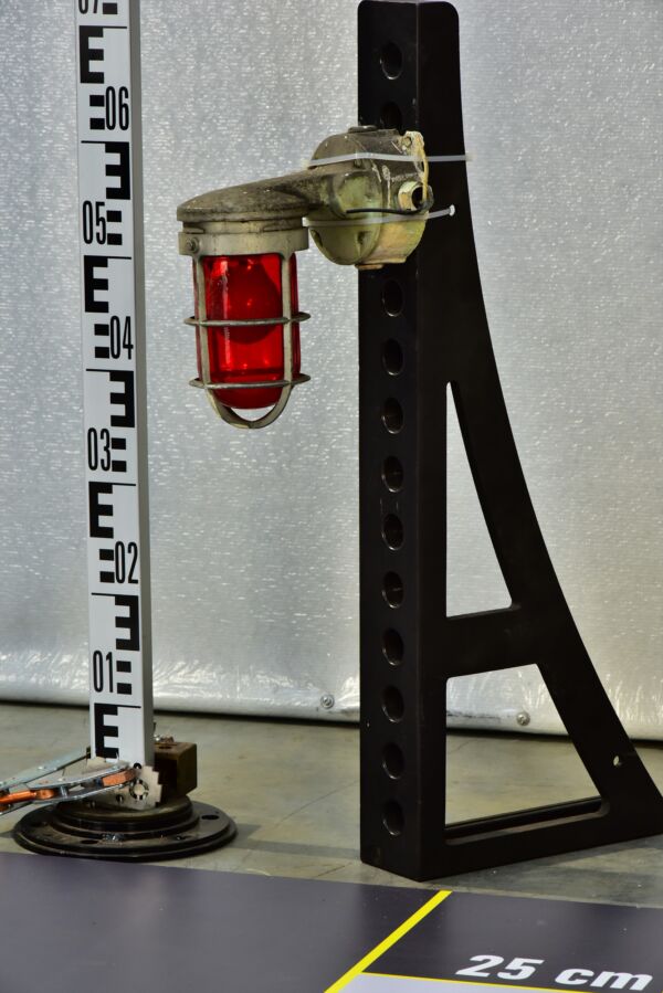 American Explosion-Proof Wall-Mounted Emergency Light, Crouse-Hinds / Appleton Style