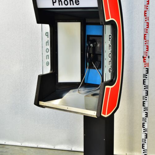 American Public Telephone Booth with Payphone – No. 1