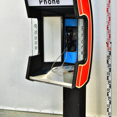American Public Telephone Booth with Payphone – No. 2