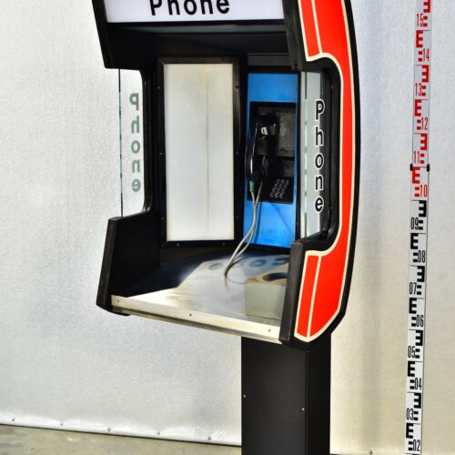 American Public Telephone Booth with Payphone – No. 4