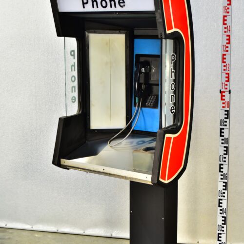American Public Telephone Booth with Payphone – No. 5