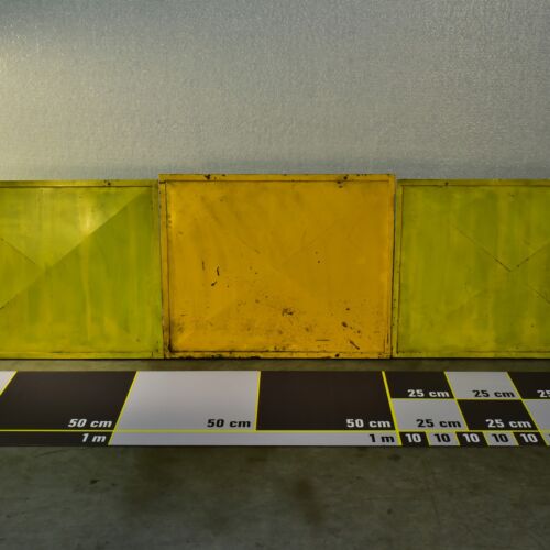Yellow Reinforced Steel Panels – Set of 43