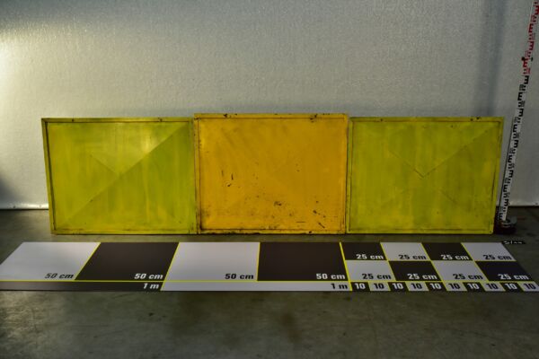 Yellow Reinforced Steel Panels – Set of 43
