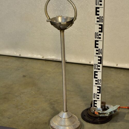Aluminium Standing Ashtray from Institutional Use