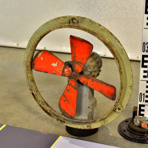 Wall-Mounted Fan from a Cinema Projection Booth