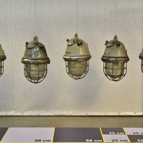 EOW East German Explosion-Proof E27 Lamps without Ballast Capsules – Set of 5 EOW East German Explosion-Proof E27 Lamps without Ballast Capsules – Set of 5