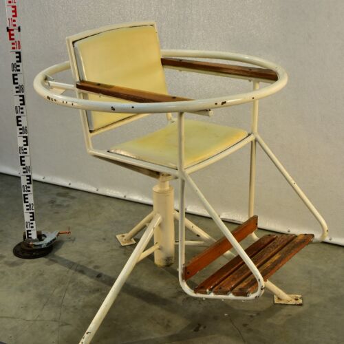 Hungarian Vestibular Examination Rotating Chair / Bárány Chair – ‘Vomiting Chair’ – 1950s Hungarian Vestibular Examination Rotating Chair / Bárány Chair – ‘Vomiting Chair’ – 1950s