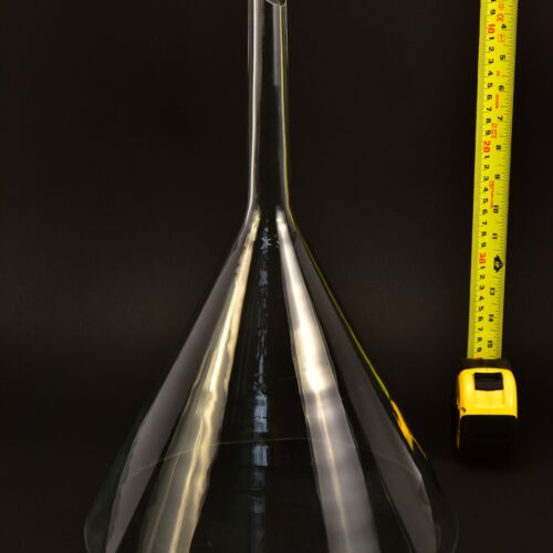 Large 29 cm Diameter Long-Stem Laboratory Glass Funnel – No. 3 Large 29 cm Diameter Long-Stem Laboratory Glass Funnel – No. 3