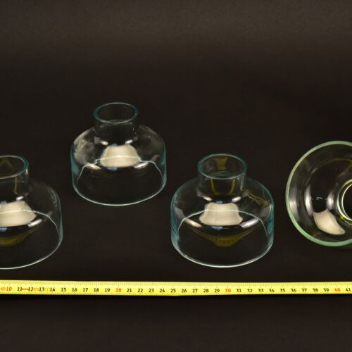 4-Piece Laboratory Glass Powder-Funnel Set – No. 1 4-Piece Laboratory Glass Powder-Funnel Set – No. 1