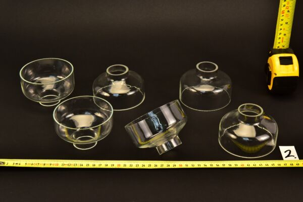 6-Piece Laboratory Glass Powder-Funnel Set – No. 2 6-Piece Laboratory Glass Powder-Funnel Set – No. 2