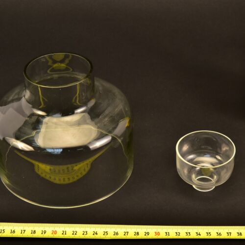 Pair of Laboratory Glass Powder Funnels in Different Sizes Pair of Laboratory Glass Powder Funnels in Different Sizes