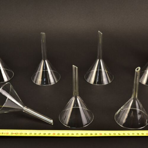 7-Piece Commercial Laboratory Glass Funnel Set – No. 2 7-Piece Commercial Laboratory Glass Funnel Set – No. 2