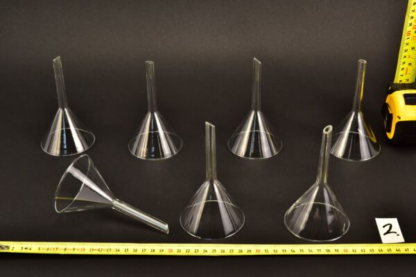 7-Piece Commercial Laboratory Glass Funnel Set – No. 2 7-Piece Commercial Laboratory Glass Funnel Set – No. 2